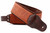 RightOn! Sandokan-80 Guitar & Bass Guitar Strap - Brown