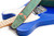 RightOn! Mojo Cork Natural Guitar Strap – Eco-Friendly & Stylish Teal