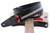 RightOn! Mojo Race-60 Guitar & Bass Strap made with Vegan Leather – Stylish and Comfortable - Black