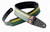 RightOn! Mojo Race-60 Guitar & Bass Strap made with Vegan Leather – Stylish and Comfortable -British Race Green