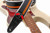 RightOn! Mojo Race-60 Guitar & Bass Strap made with Vegan Leather – Stylish and Comfortable H.D.