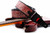 RightOn! Alien Guitar Strap w/ Glittering Design Red
