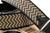 RightOn! Talisman VICTORIA Black Guitar Strap