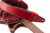 RightOn! Mojo Charm-60 Red Vegan Leather Guitar Strap