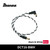 Ibanez DCT16-BWH 16 inch Twisted DC Power Cable for Pedals - High-Quality Black & White