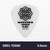 MASTER 8 JAPAN D-801 Teardrop 0.6mm Guitar Pick – Gray White
