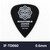 MASTER 8 JAPAN INFINIX Teardrop 0.6mm Guitar Pick – Clear Black