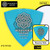 MASTER 8 JAPAN INFINIX Hard Grip Triangle 1.0mm Pick – Clear Blue
