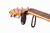 Strap Link Pro Attachment - Vegan Leather Headstock Tie for String Instruments -Black