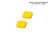 ESP Custom Lab Split Shaft Spacer 1mm (2-Pack, Yellow)