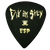 ESP PA-DK08 BK Kaoru (DIR EN GREY) 0.8mm Black Guitar Pick, 1 Piece