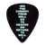 ESP PA-DA08 DLObOSA Ikuzone  (Dragon Ash) 0.8mm Teardrop Guitar Pick, 1 Piece