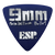 ESP PA-9mmKAMIJO08 Kamijo Chihiro 9mm Parabellum Bullet Artist Signature Guitar Pick, 1 Piece