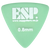 ESP PD-PS10(M) 0.8mm Green Triangle Sand-Grip Guitar Pick, 1 Piece