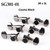 Gotoh SG381-01 CK Guitar Tuning Machines 3Lx3R Set — Cosmo Black
