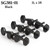 Gotoh SG381-01 B Guitar Tuning Machines 3Lx3R Set — Black