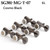 Gotoh SG381-07 MG-T Magnum Lock Guitar Tuning Machines 6-In-Line (L6) — Cosmo Black