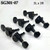 Gotoh SG301-07 B Guitar Tuning Machines 3Lx3R Set — Black