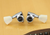 Gotoh SG301-P4N MG-T Magnum Lock Guitar Tuning Machines 3Lx3R Set — Chrome, Ivory Buttons
