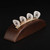 PYLON Rosewood + Black Walnut Spring Guitar Pick Holder (2-Pack)