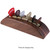 PYLON Rosewood + Black Walnut Spring Guitar Pick Holder (2-Pack)