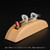 PYLON Rosewood + Black Walnut Spring Guitar Pick Holder (2-Pack)