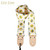 Live Line × FUJIYA Peko Guitar Strap — Yellow Floral, Made in Japan