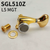 Gotoh SGL510Z-MG-T-L5 Locking Guitar Tuning Machines L3+R3 - Gold