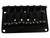Gotoh GTC101 String-Through Hardtail Bridge Brass Saddles - Black