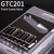 Gotoh GTC201 String-Through Tele Bridge Brass Saddles - Cosmo Black