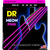 DR Strings NPB-40 Hi-Def Neon Pink Colored Light Bass Guitar Strings 40-100