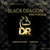 DR Strings DBSMB6-30 Black Dragon Stainless Steel Medium 6-String Bass Guitar Strings 30-125 Tapered Multi-Scale