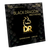 DR Strings DBSMB-45 Black Dragon Stainless Steel Medium Bass Guitar Strings 45-105 Tapered Multi-Scale