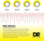 DR Strings RDE-9/46 Red Devils Light to Medium Electric Guitar Strings 09-46