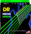 DR Strings NGE-11 Hi-Def Neon Green Colored Heavy Electric Guitar Strings 11-50