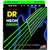 DR Strings NGE-9/46 Hi-Def Neon Green Colored Light to Medium Electric Guitar Strings 09-46