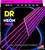 DR Strings NRA-12 Hi-Def Neon Red Colored Light Acoustic Guitar Strings 12-54