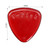V-Picks Freakishly Large Round Ruby Red 3.0mm Guitar Pick
