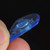 Gravity Sunrise Mini (Jazz) 2.0mm Blue Polished Guitar Pick, Elipse Hole Grip