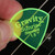 Gravity Sunrise Standard 1.5mm Fluorescent Green Master Finish Guitar Pick