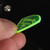 Gravity Sunrise Mini (Jazz) 1.5mm Fluorescent Green Master Finish Guitar Pick