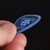 Gravity Classic Standard 2.0mm Blue Master Finish Guitar Pick, Multi-Hole Grip