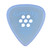 Gravity Classic Big Mini 2.0mm Blue Master Finish Guitar Pick, Multi-Hole Grip