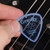 Gravity Classic Big Mini 2.0mm Blue Master Finish Guitar Pick, Multi-Hole Grip