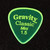 Gravity Classic Mini (Jazz) 1.5mm Fluorescent Green Master Finish Guitar Pick