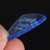 Gravity Stealth Big Mini 2.0mm Blue Polished Guitar Pick