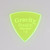 Gravity Stealth Standard 1.5mm Fluorescent Green Polished Guitar Pick