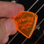 Gravity Sunrise Big Mini 3.0mm Orange Polished Guitar Pick