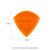 Gravity Sunrise Mini (Jazz) 3.0mm Orange Polished Guitar Pick