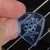 Gravity Sunrise Mini (Jazz) 2.0mm Blue Polished Guitar Pick, Multi-Hole Grip